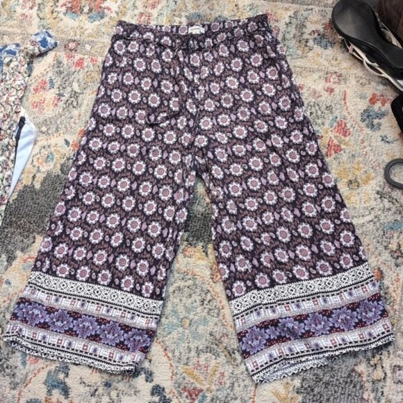 Pants - Garage boho crop pants medium